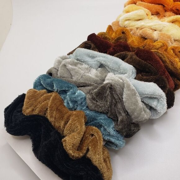 𝅺neutral Earth tone Multicolor scrunchie bundle - Picture 3 of 4